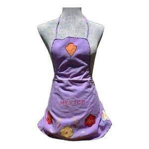 Vintage Embroidered Apron